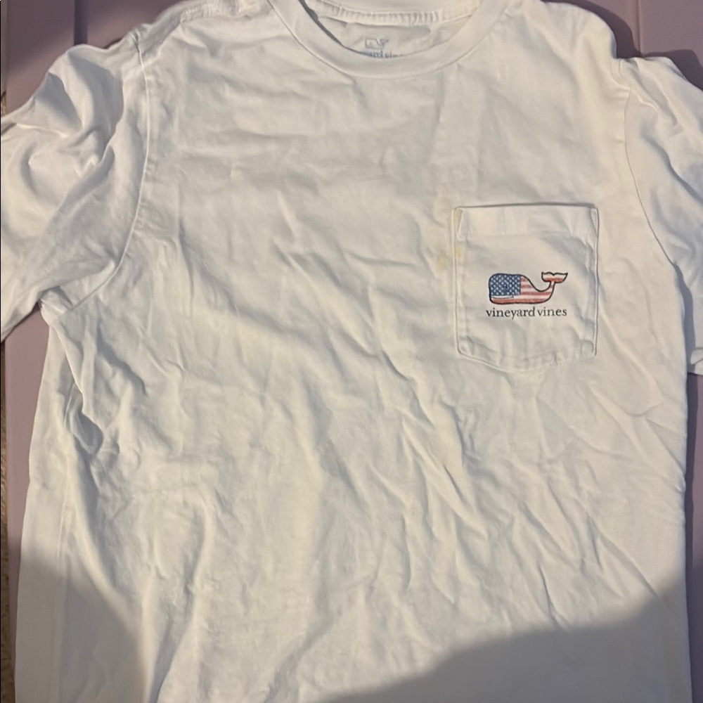 Vineyard Vines White Short Sleeve Tee